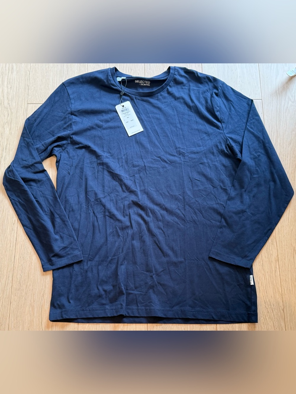 Selected Homme Relaxed Long Sleeve T-Shirt – Men’s XXL – NWT